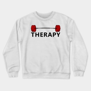 Therapy Lifting is my Therapy Crewneck Sweatshirt